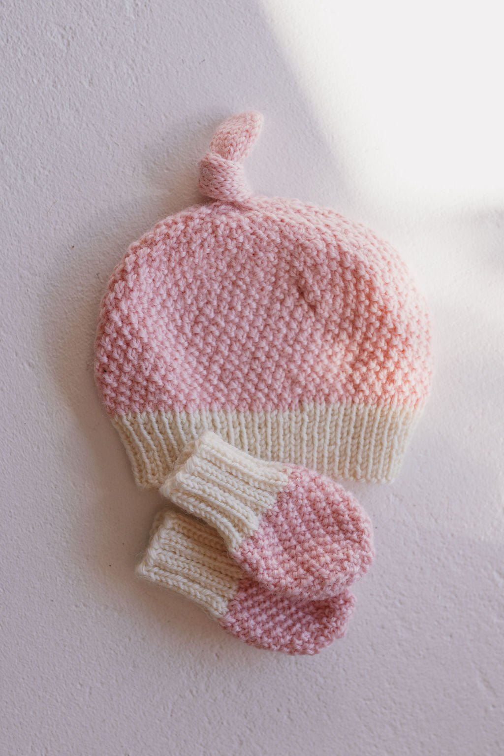 Springbud 100% Merino Gift Set Pink - Acorn Kids Accessories