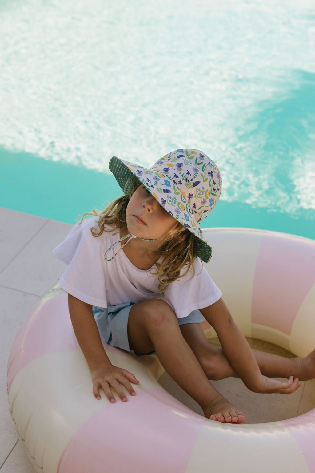 Springtime Wide Brim Sunhat - Acorn Kids Accessories