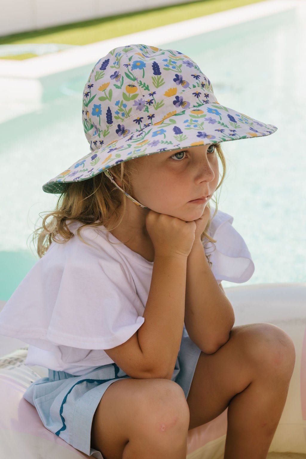 Springtime Wide Brim Sunhat - Acorn Kids Accessories