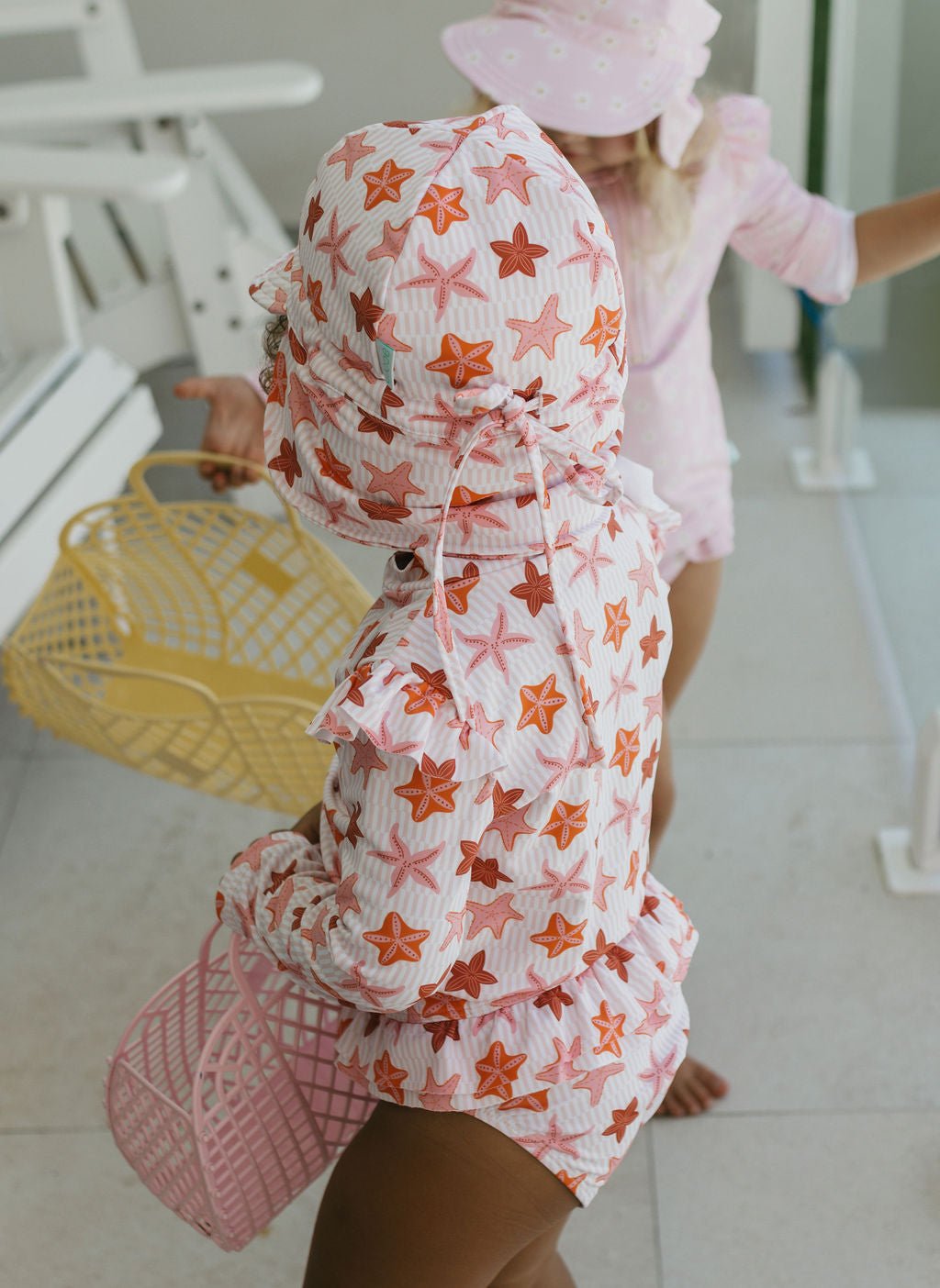 Starfish Swim Flap Cap - Acorn Kids Accessories