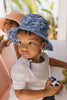 Stingray Wide Brim Bucket Hat - Acorn Kids Accessories