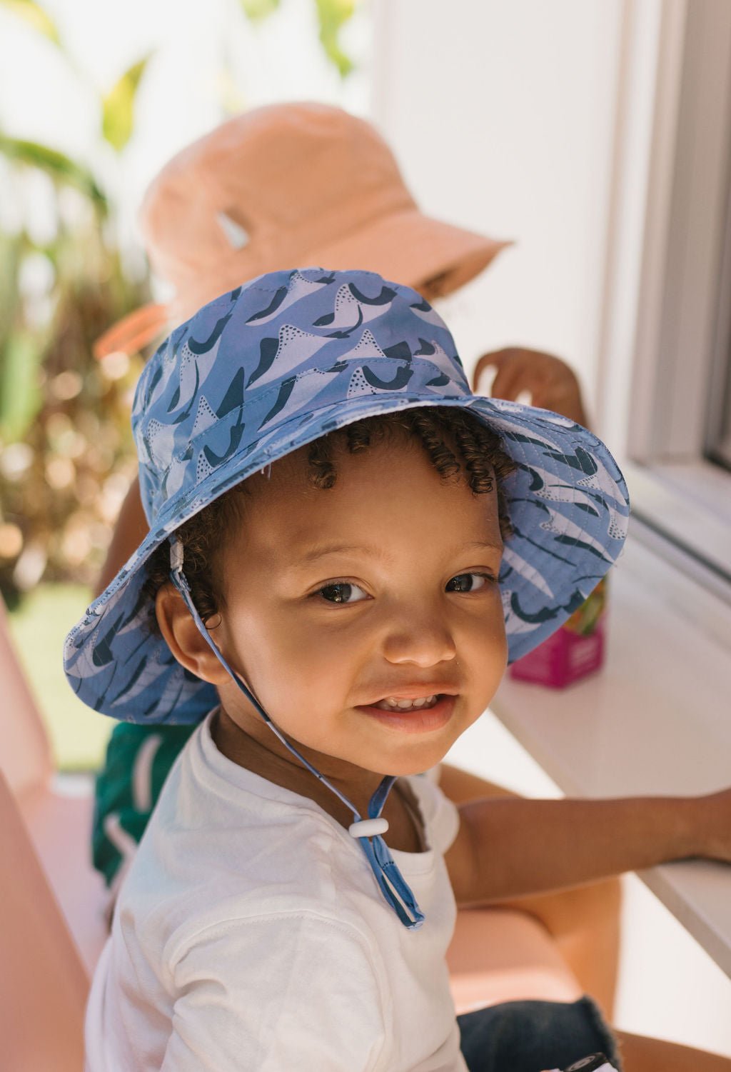 Stingray Wide Brim Bucket Hat - Acorn Kids Accessories