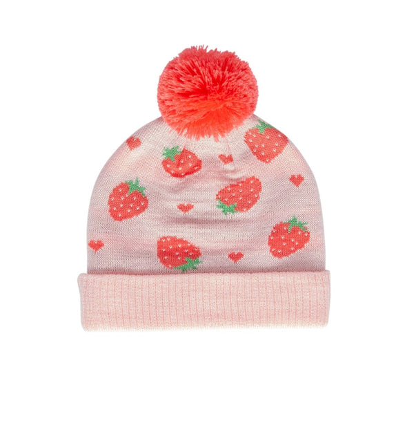 Strawberry Fields Merino Beanie - Acorn Kids Accessories