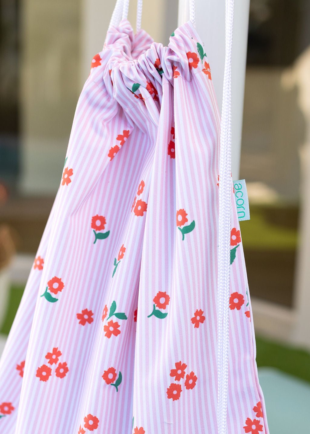 Striped Posy Swim Bag - Acorn Kids Accessories