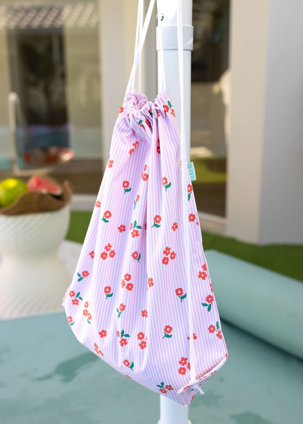 Striped Posy Swim Bag - Acorn Kids Accessories
