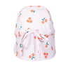 Striped Posy Swim Flap Cap - Acorn Kids Accessories