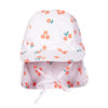 Striped Posy Swim Flap Cap - Acorn Kids Accessories