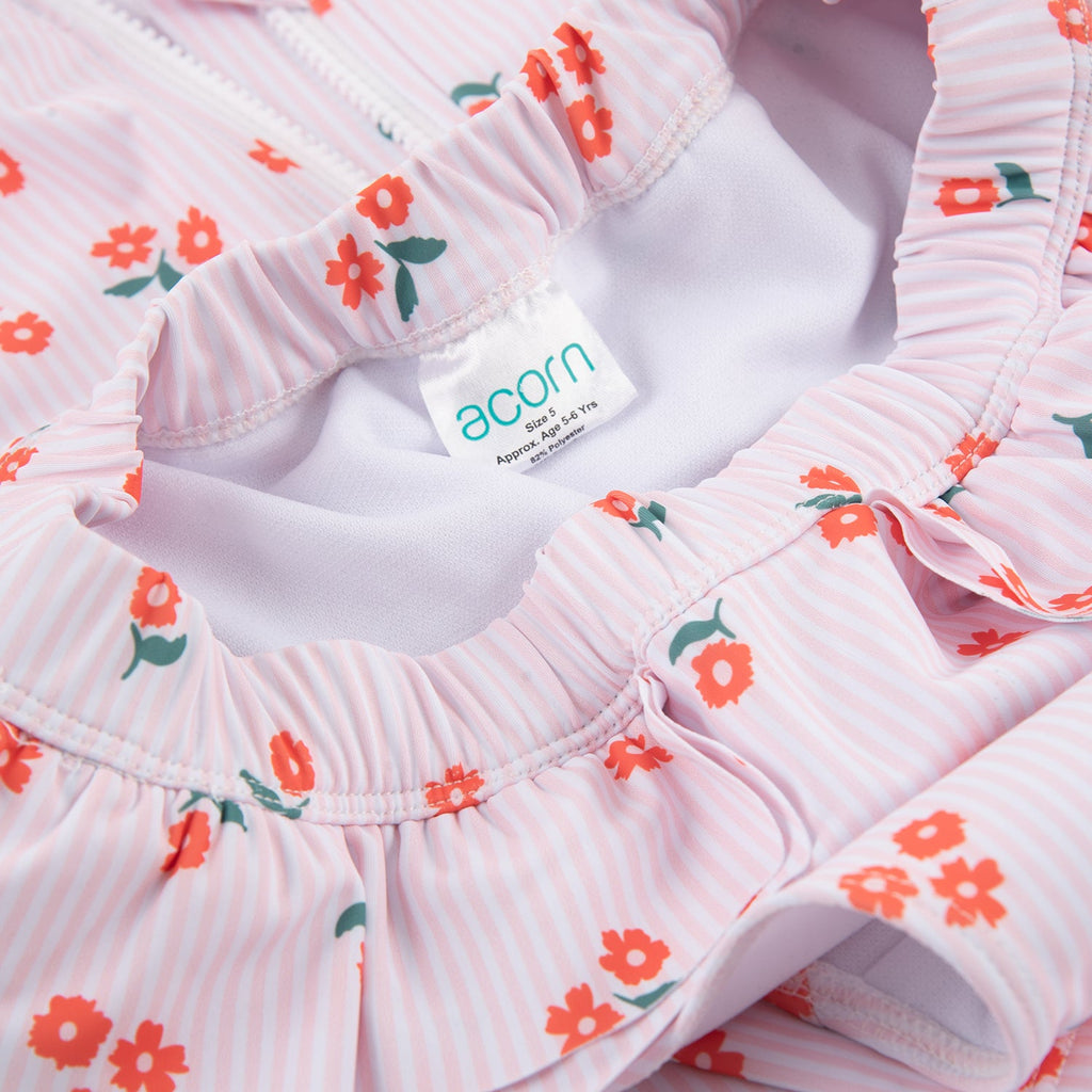 Striped Posy UPF50+ Swimming Set - Acorn Kids Accessories