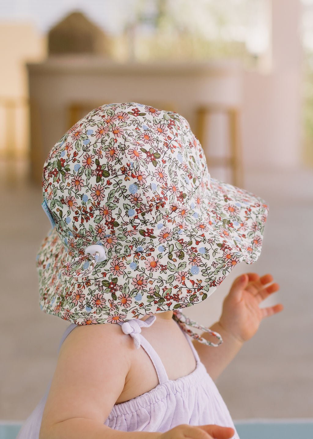 Summer Fields Wide Brim Infant Hat - Acorn Kids Accessories