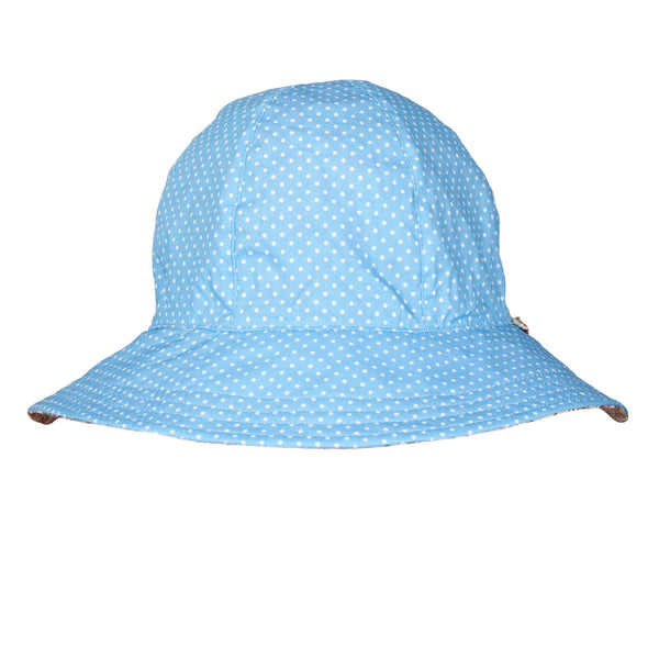 Summer Fields Wide Brim Reversible Sunhat - Acorn Kids Accessories