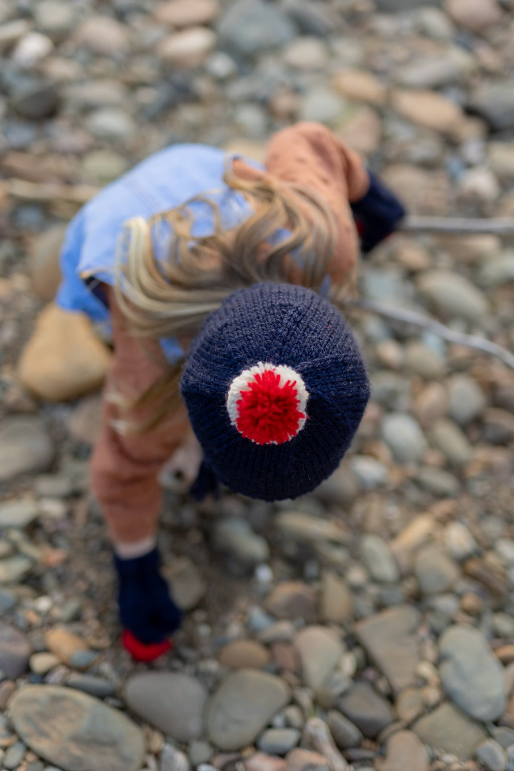Sunrise Beanie Navy - Acorn Kids Accessories