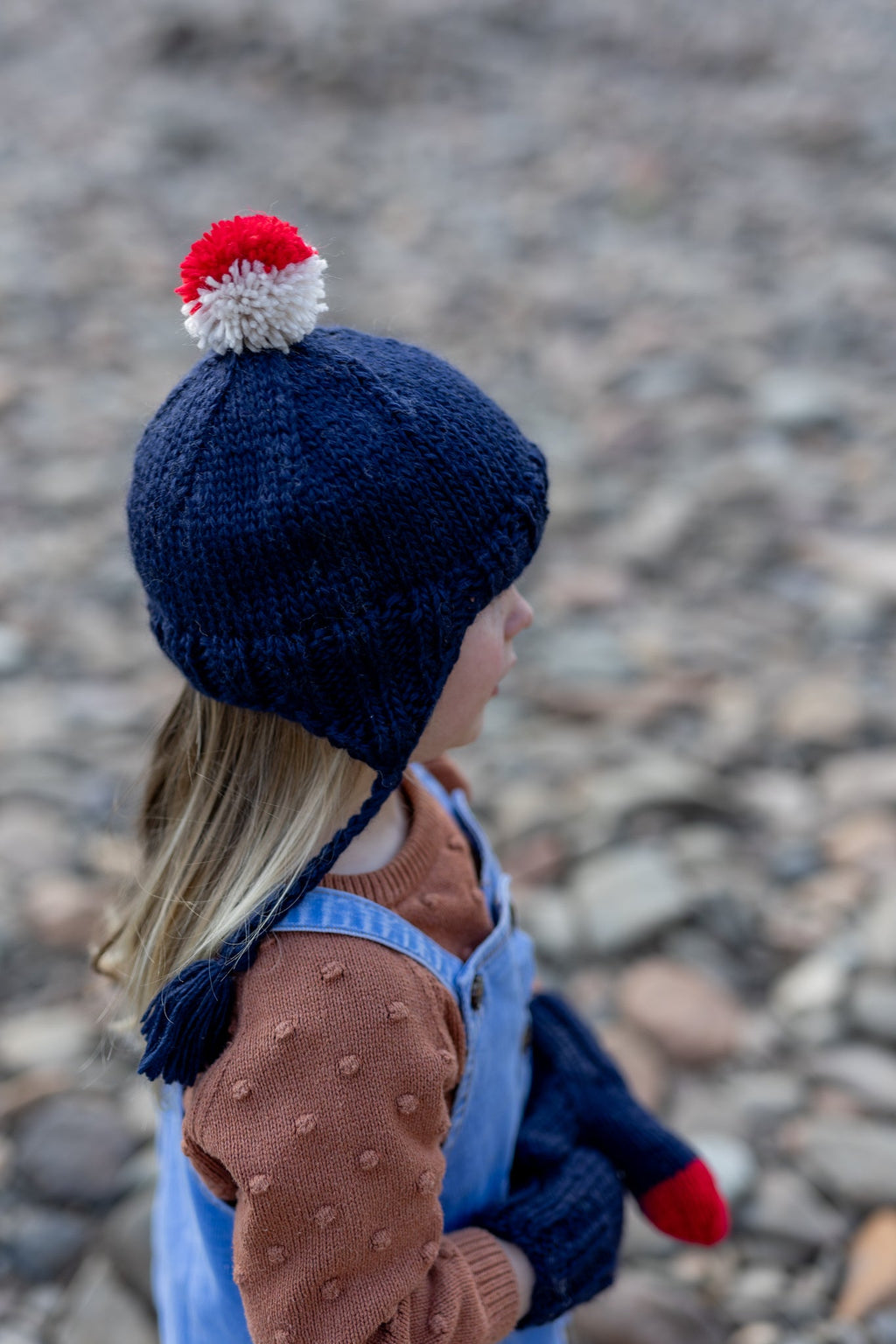 Sunrise Beanie Navy - Acorn Kids Accessories