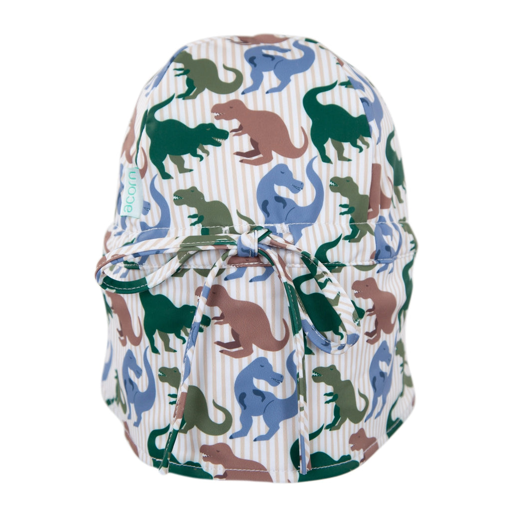 T - Rex Swim Flap Cap - Acorn Kids Accessories