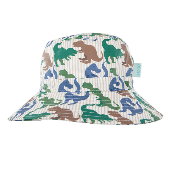 T - Rex Wide Brim Bucket Hat - Acorn Kids Accessories