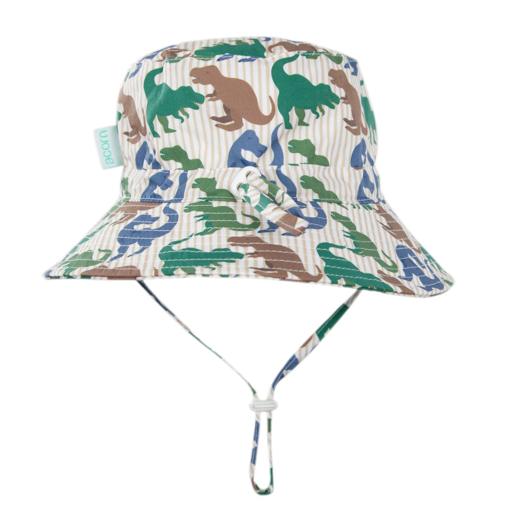 T - Rex Wide Brim Bucket Hat - Acorn Kids Accessories