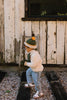 Teddy Scarf Khaki & Gold - Acorn Kids Accessories