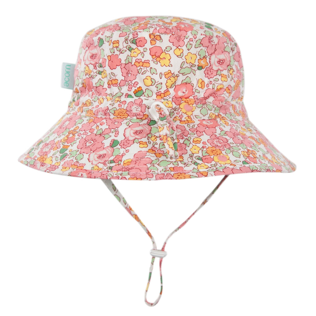 Tessa Broad Brim Bucket Hat - Acorn Kids Accessories