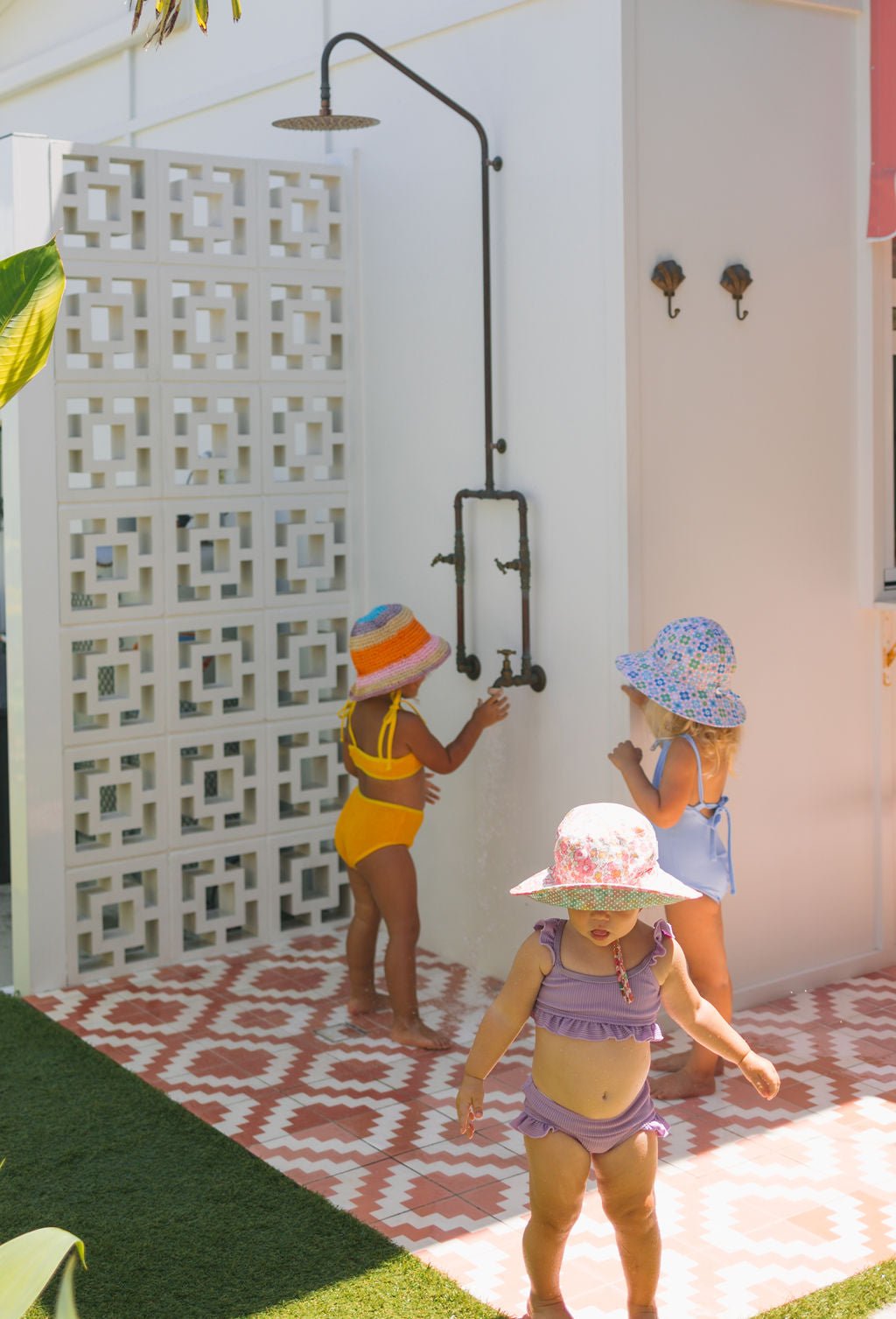 Tessa Broad Brim Bucket Hat - Acorn Kids Accessories