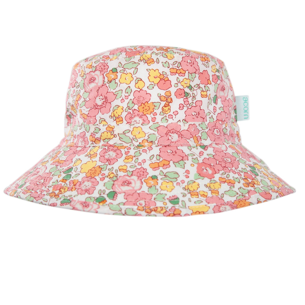 Tessa Broad Brim Bucket Hat - Acorn Kids Accessories