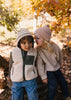 Tokyo Merino Beanie Sage Stripe - Acorn Kids Accessories