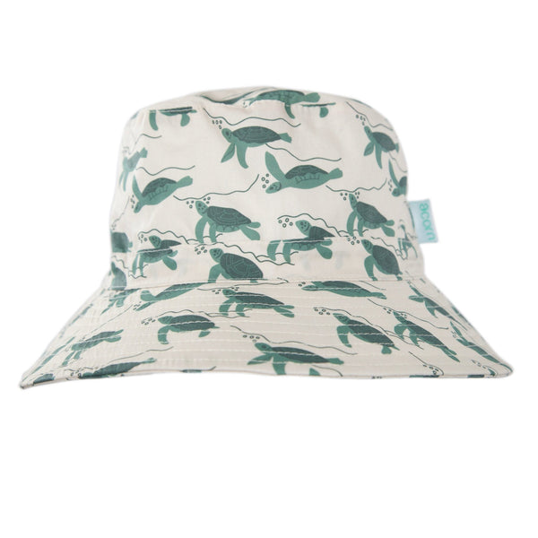 Turtles Wide Brim Bucket Hat - Acorn Kids Accessories