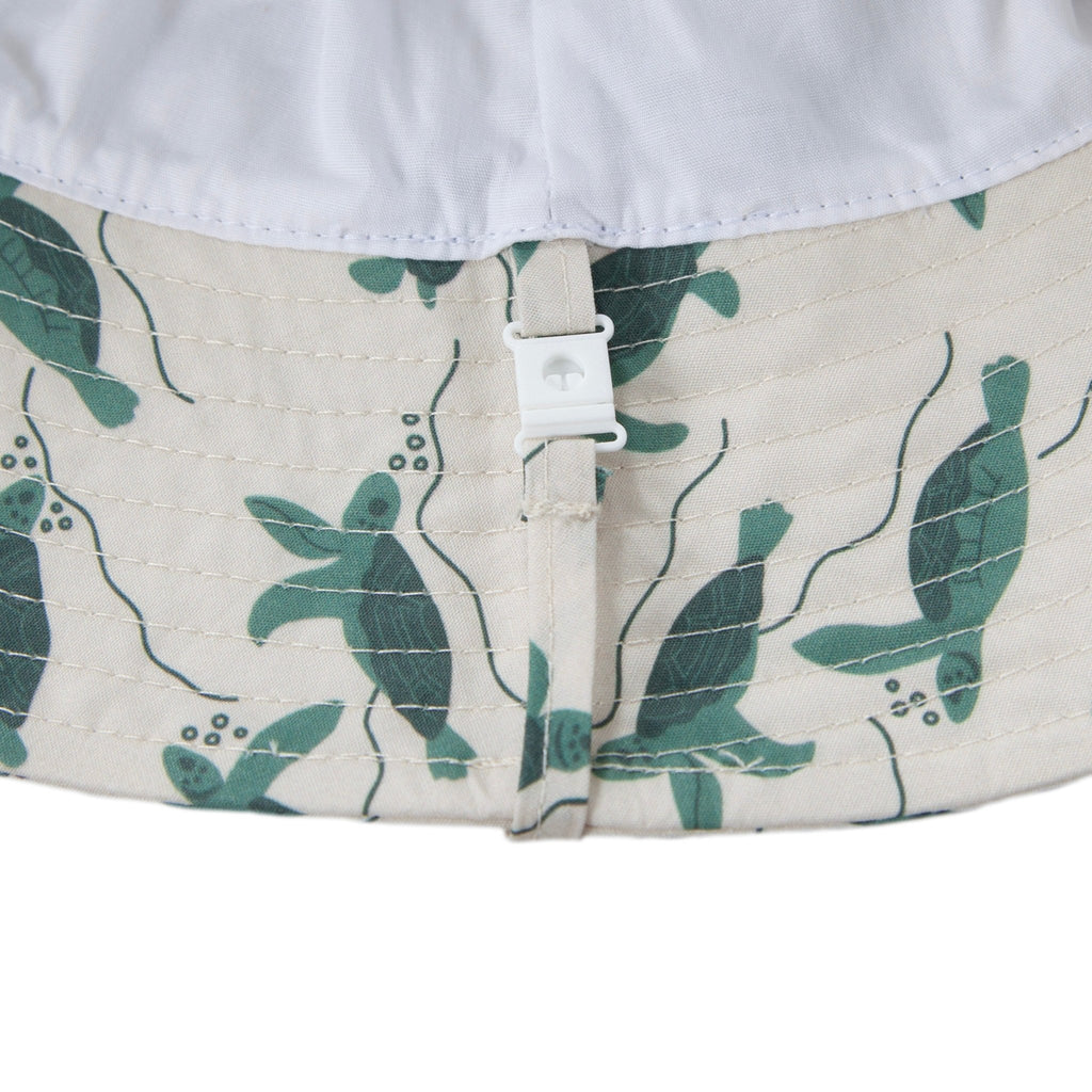 Turtles Wide Brim Bucket Hat - Acorn Kids Accessories