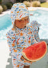 Under The Sea Swim Flap Cap - Acorn Kids Accessories