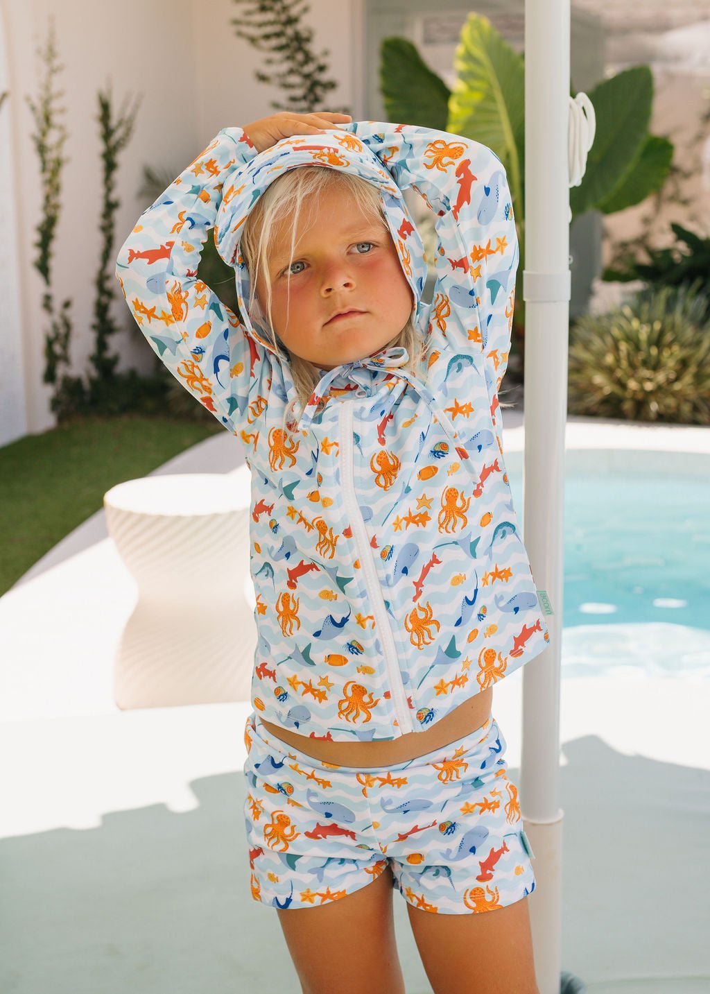 Under The Sea UPF50+ Swimming Suit - Acorn Kids Accessories