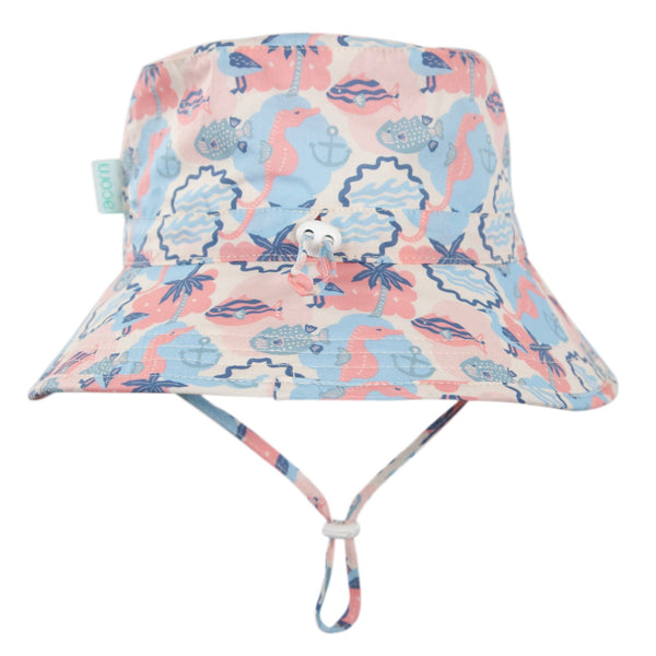 Vacation Broad Brim Bucket Hat - Acorn Kids Accessories