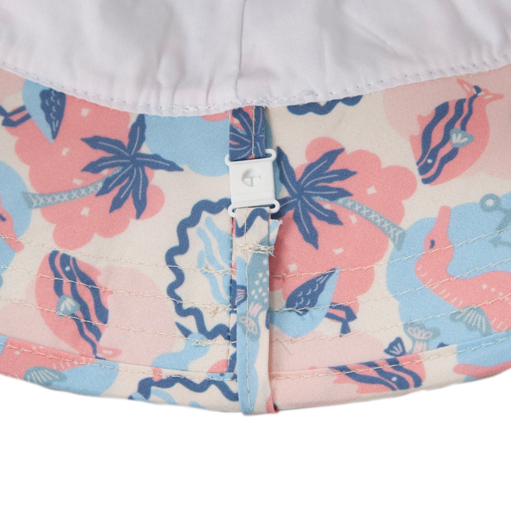 Vacation Broad Brim Bucket Hat - Acorn Kids Accessories