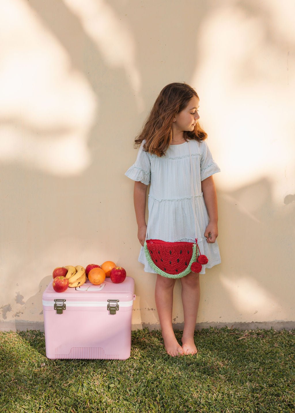 Watermelon Segment Straw Bag - Acorn Kids Accessories