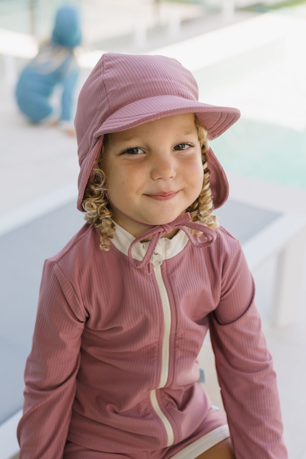 Wild Rose Swim Flap Cap - Acorn Kids Accessories
