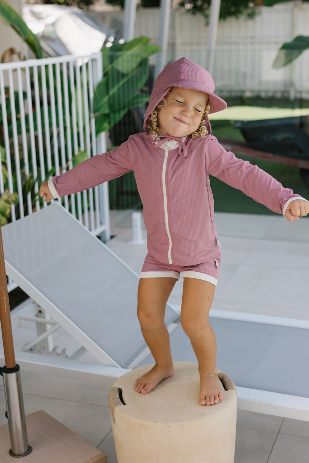 Wild Rose UPF50+ Swimming Suit - Acorn Kids Accessories
