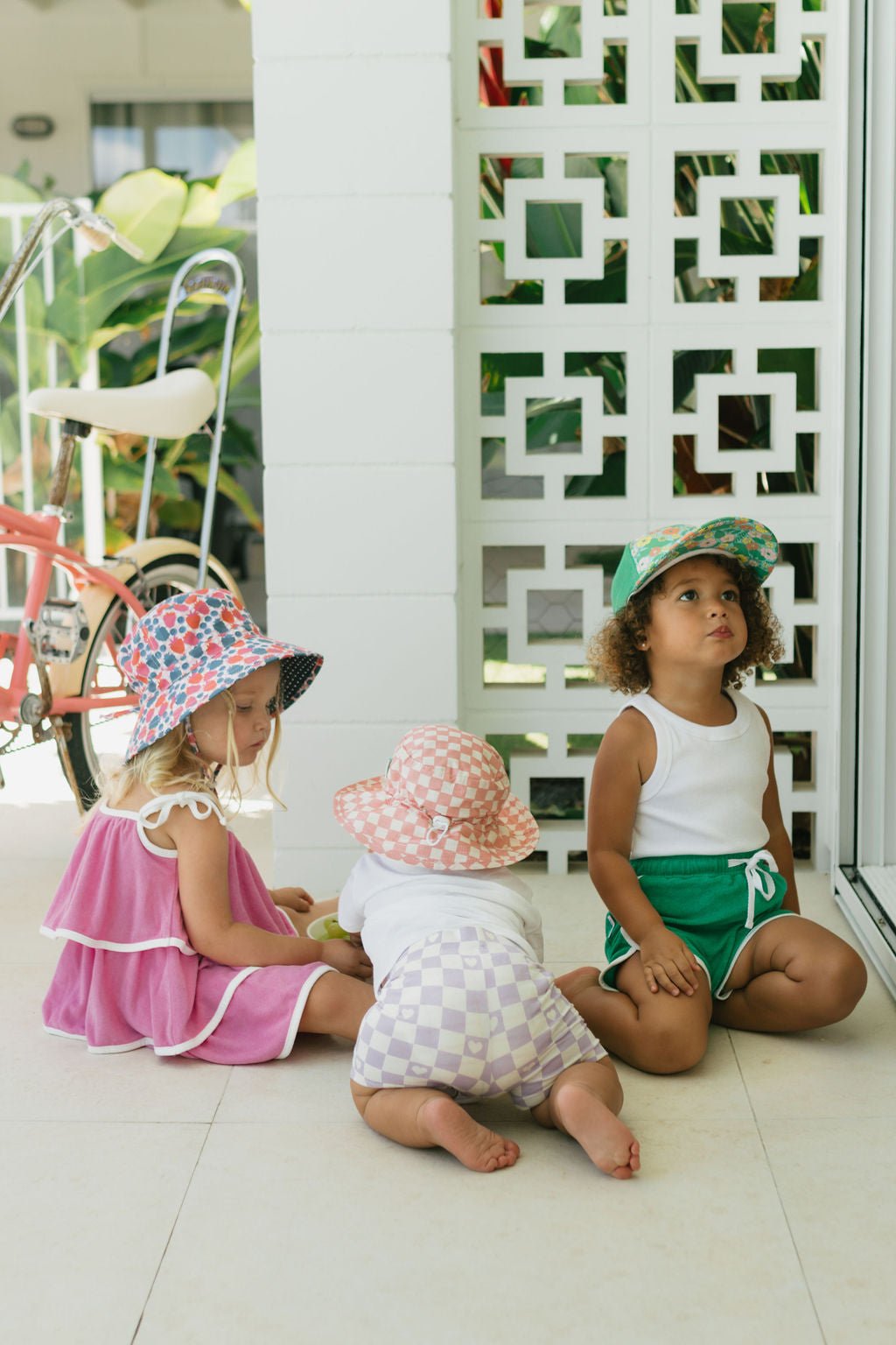 Wildberry Broad Brim Bucket Hat - Acorn Kids Accessories