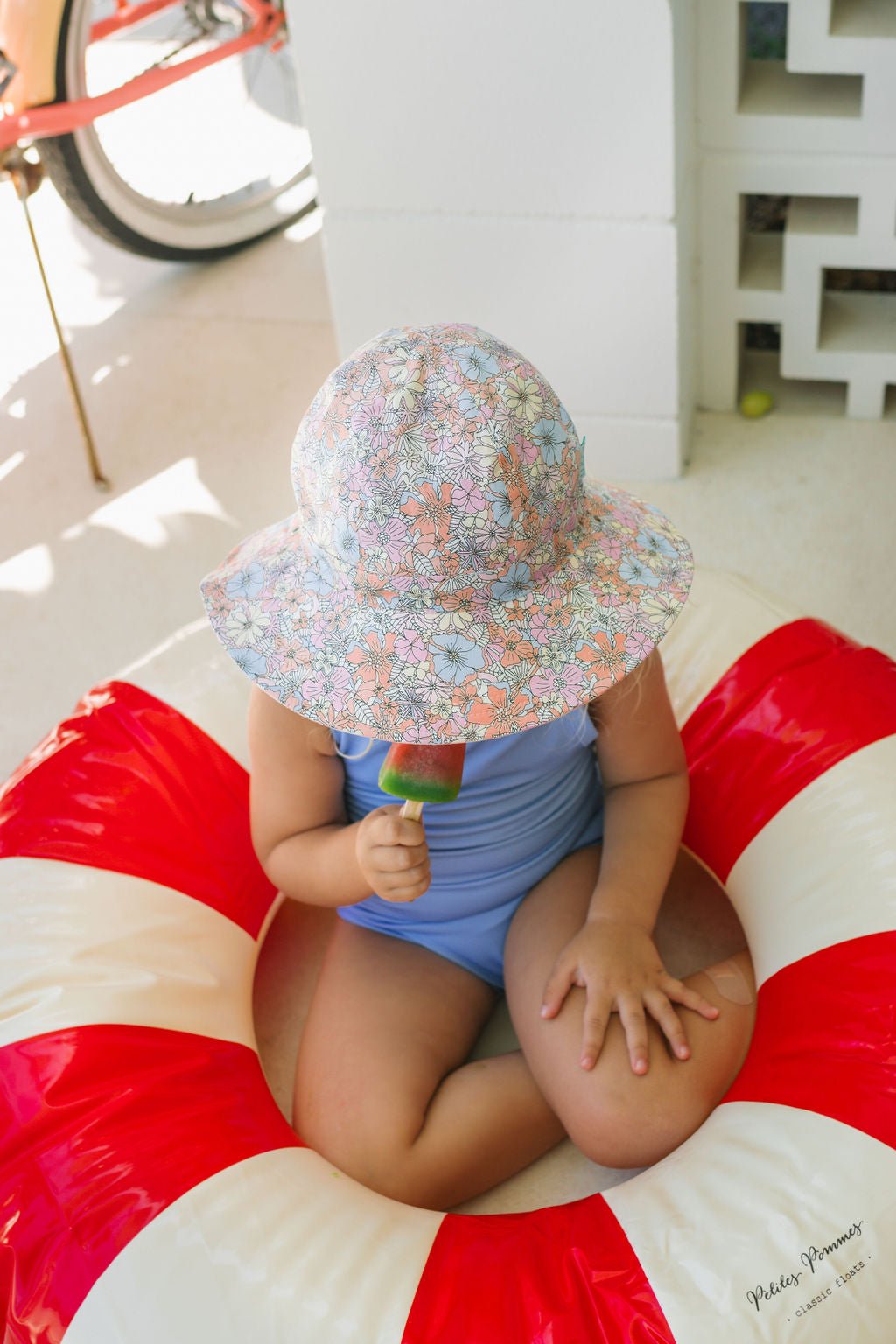 Yasmine Wide Brim Reversible Sunhat - Acorn Kids Accessories