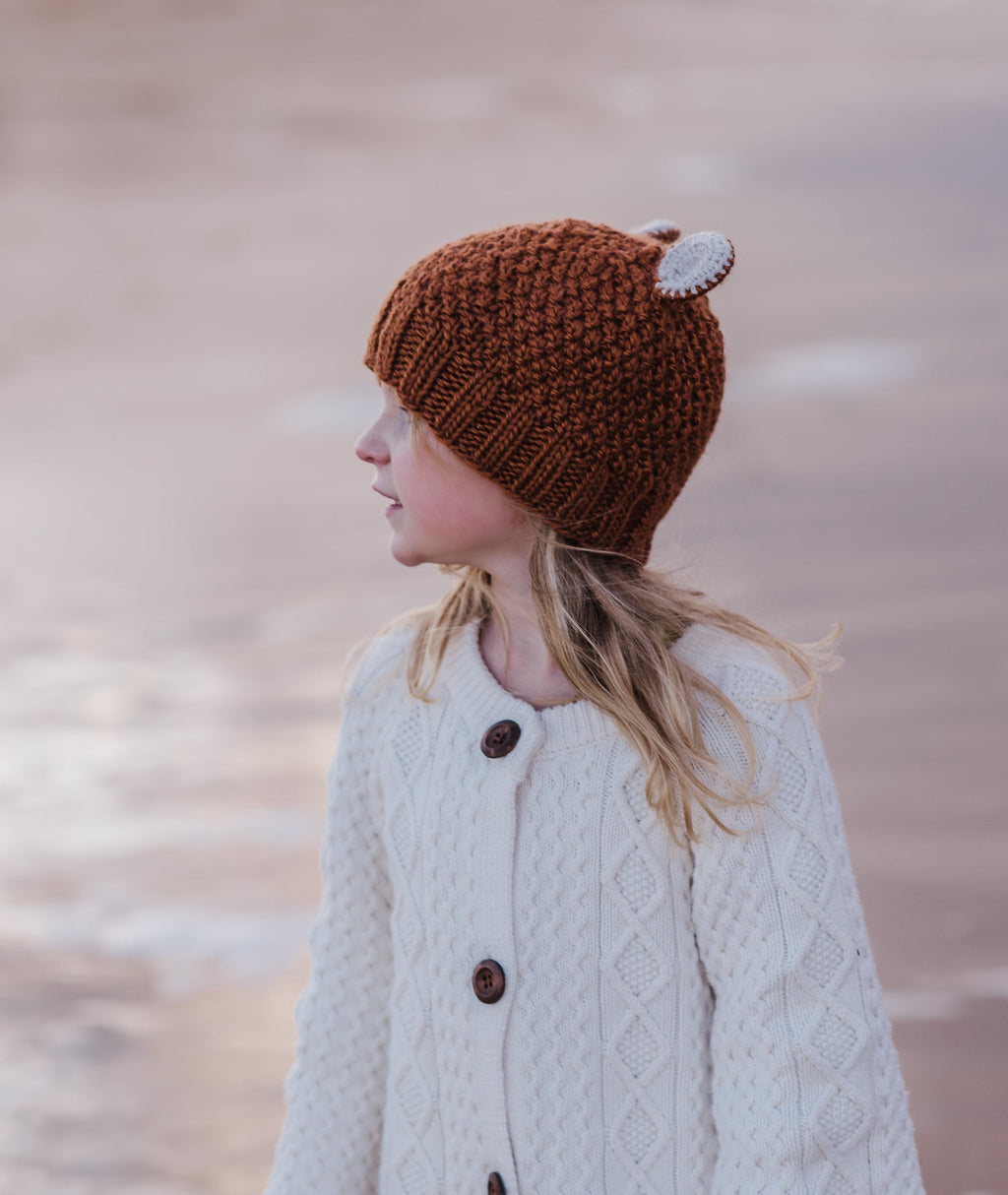 Bear Beanie - Acorn Kids Accessories