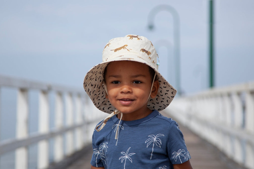 Big Cats Reversible Bucket Hat - Acorn Kids Accessories