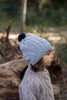 Cable Knit Beanie Grey - Acorn Kids Accessories