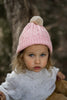 Cable Knit Set Pink - Acorn Kids Accessories