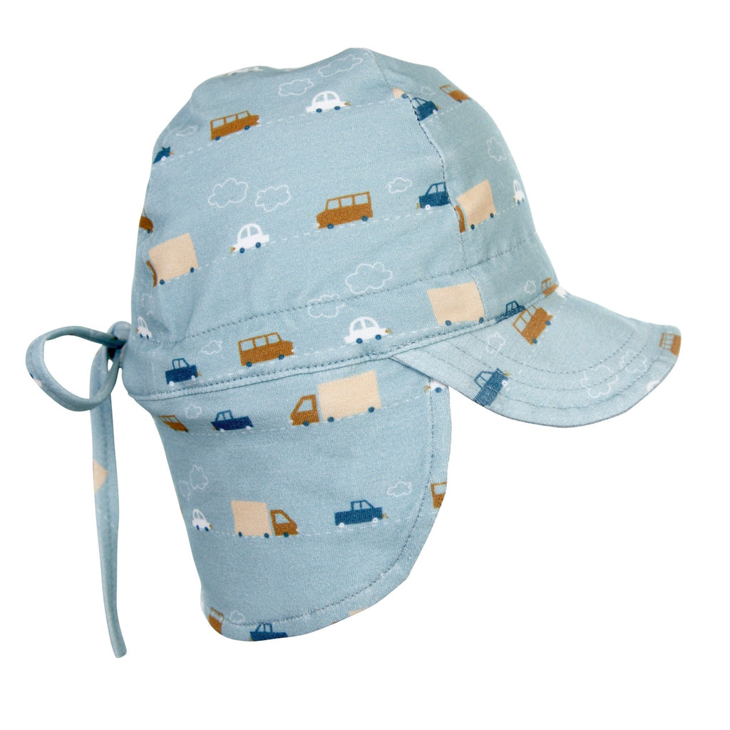 Cars Baby Flap Cap - Acorn Kids Accessories