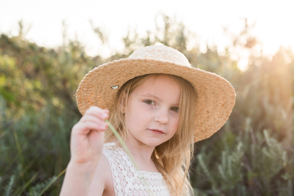 Charlotte Straw Hat - Acorn Kids Accessories