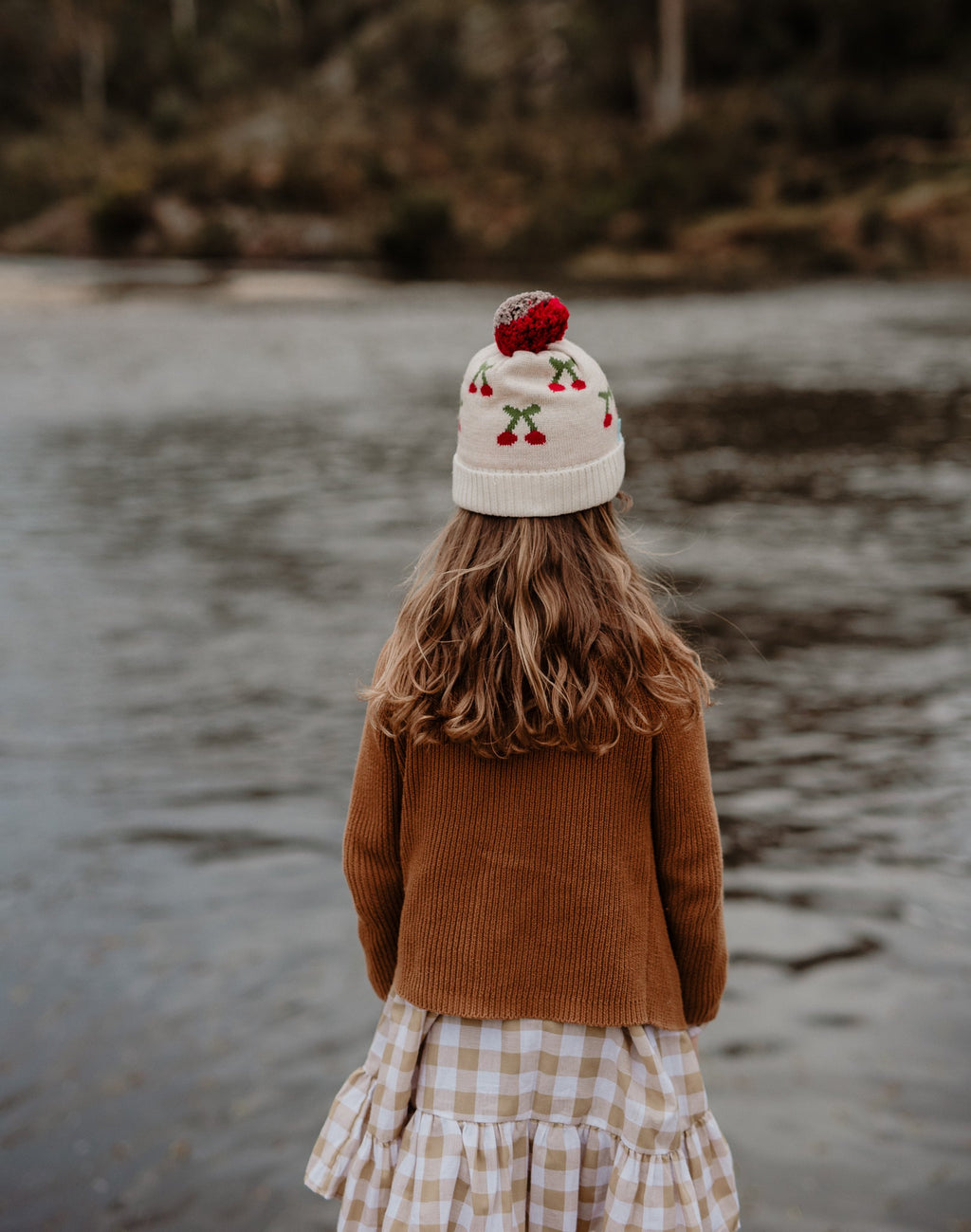 Cherry Beanie - Acorn Kids Accessories