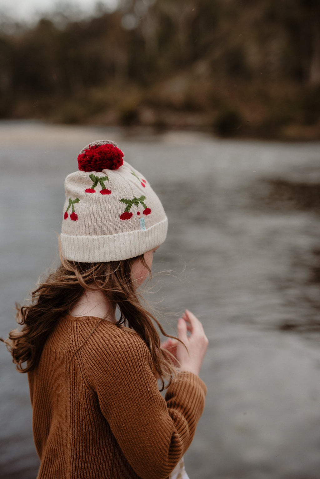 Cherry Beanie - Acorn Kids Accessories