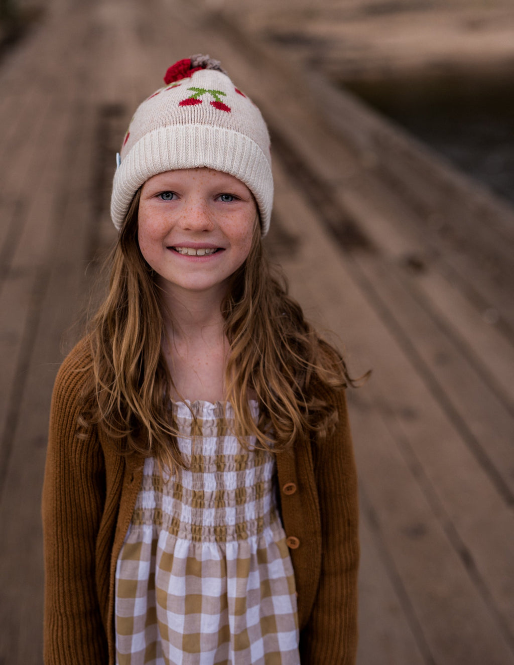 Cherry Beanie - Acorn Kids Accessories