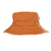 Chestnut Frayed Bucket Hat - Acorn Kids Accessories