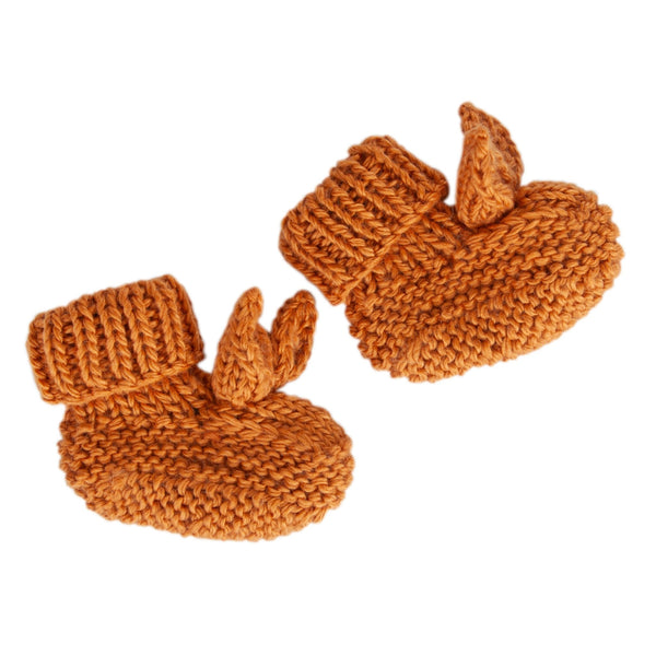 Cottontail Booties Caramel - Acorn Kids Accessories