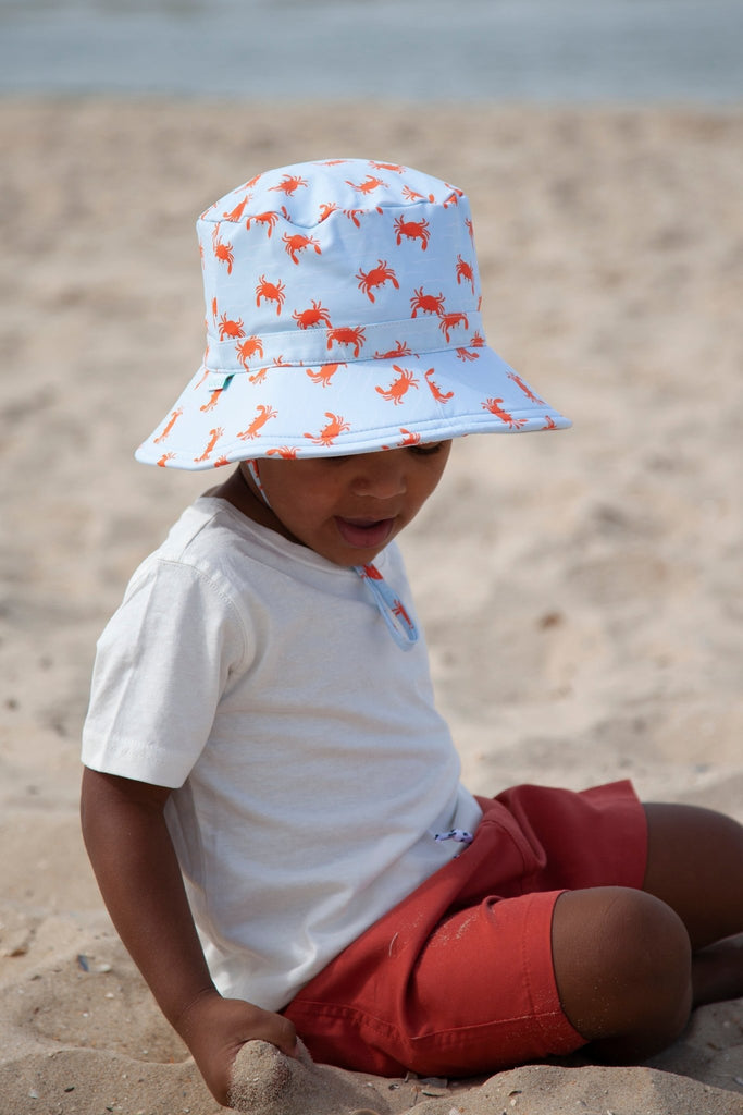 Crab Swim Bucket Hat - Acorn Kids Accessories