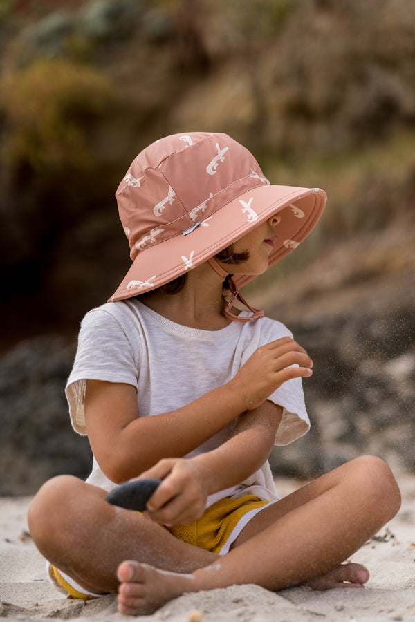 Crocodile Swim Bucket Hat - Acorn Kids Accessories