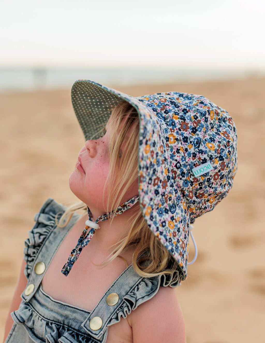 Emily Wide Brim Sunhat - Acorn Kids Accessories