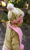 Forest Beanie Green and Pink - Acorn Kids Accessories